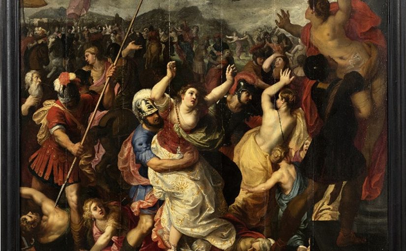 Flemish XVII Century oil painting