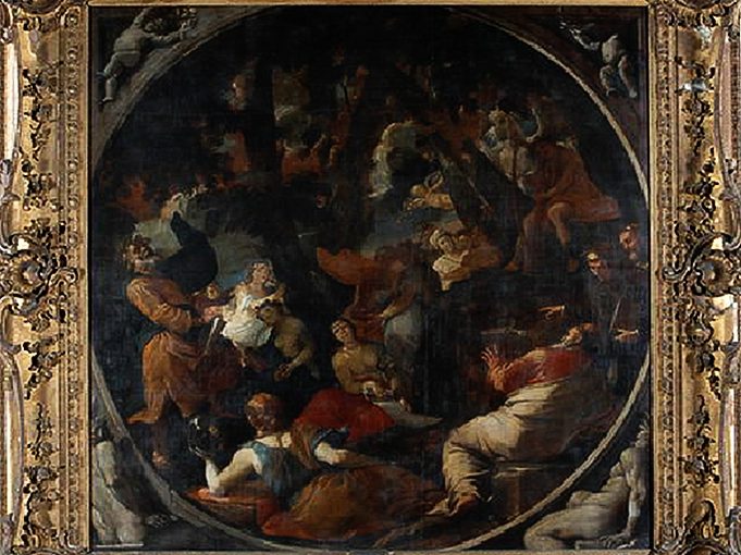 Painting attributed to Mattia Preti – Fine Arts Conservation Inc.